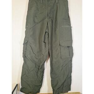 Old Navy Cargo Pants Black Women Gorpcore Y2K Utility 28R Streetwear Techwear